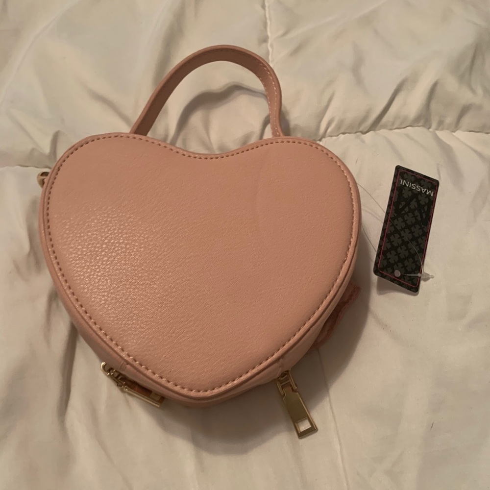 Cute heart bag💜